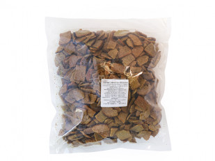 Сухарики с крабом: Гренки черные со вкусом сметаны и лука