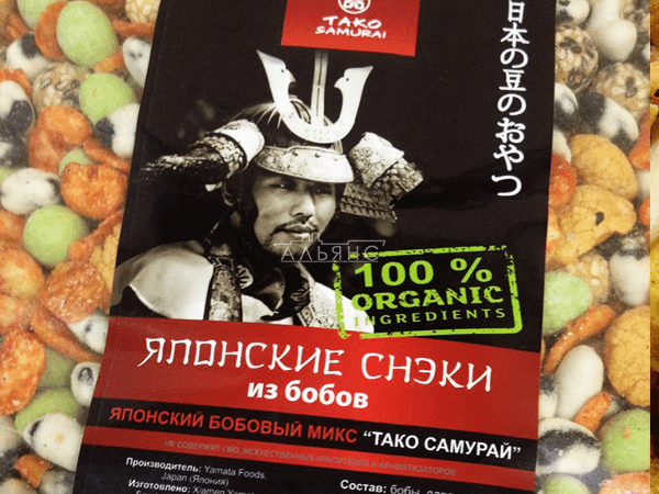 Японские снеки в Новом Уренгое