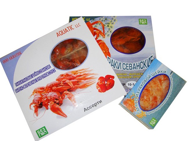 Раки в ассортименте в Новом Уренгое
