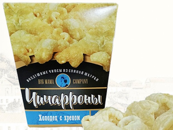 Чичарроны со вкусом холодца и хрена в Новом Уренгое