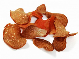 Сухарики с крабом: Ресторанные гренки с холодцом и хреном