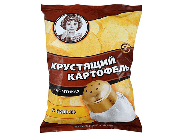 Картофельные чипсы "Девочка" 160 гр. в Новом Уренгое