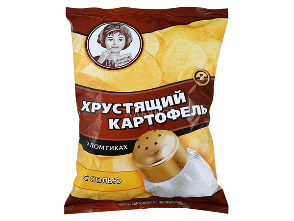 Картофельные чипсы "Девочка" 40 гр. в Новом Уренгое