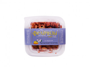 Икра кефали вяленая: Фрайчизы со вкусом чеснок (100 гр.)