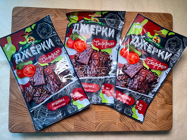 Джерки из индейки "Баффало" 45 гр. в Новом Уренгое
