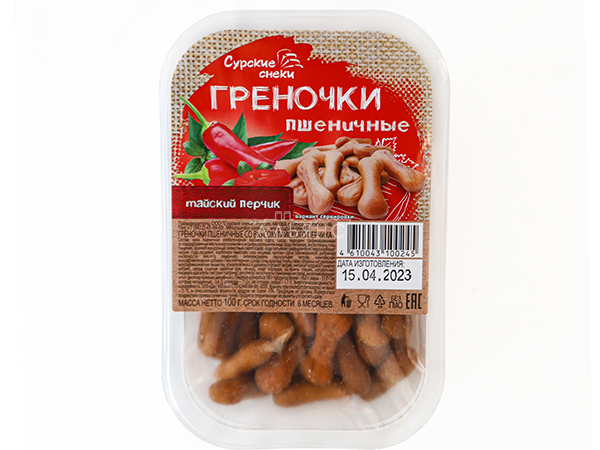 Сурские гренки Тайский перчик (100 гр) в Новом Уренгое