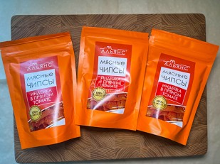 Рыба горячего копчения: Мясо (АЛЬЯНС) вяленое индейка 