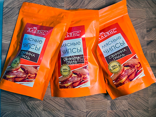 Мясо (АЛЬЯНС) вяленое свинина "Гриль" 50 гр. в Новом Уренгое