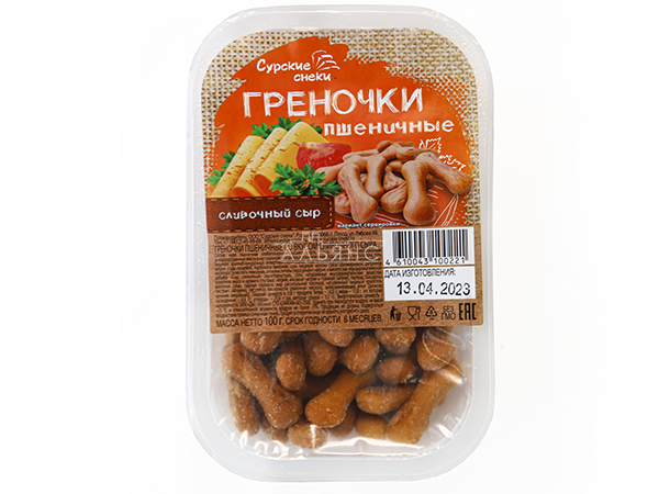Сурские (ПШЕНИЧНЫЕ) Сливочный сыр (100 гр) в Новом Уренгое