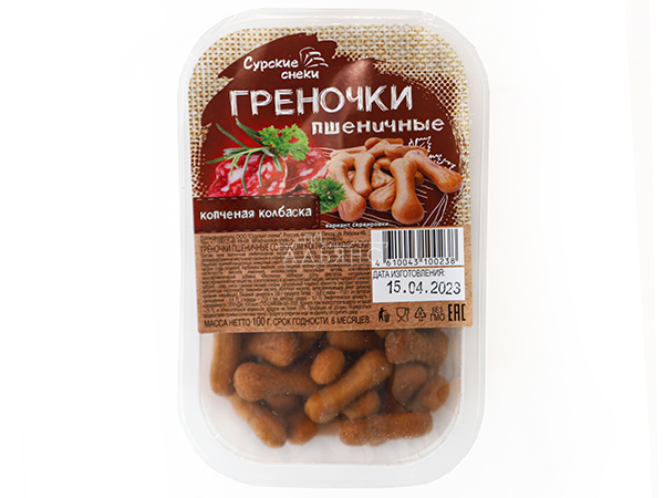 Сурские (ПШЕНИЧНЫЕ) Копченая колбаска (100 гр) в Новом Уренгое