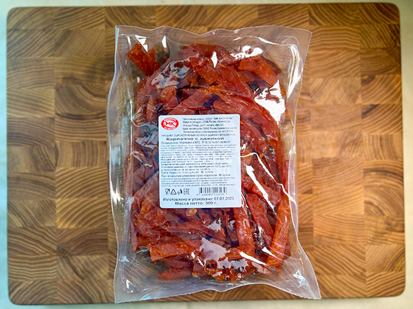 Продукт из мяса птиц "КАРПАЧЧО с АДЖИКОЙ" с/к "ООО БАЛТИКА" (Калининградская обл.) в Новом Уренгое